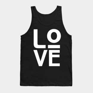 Love Awesome Typography Tank Top
